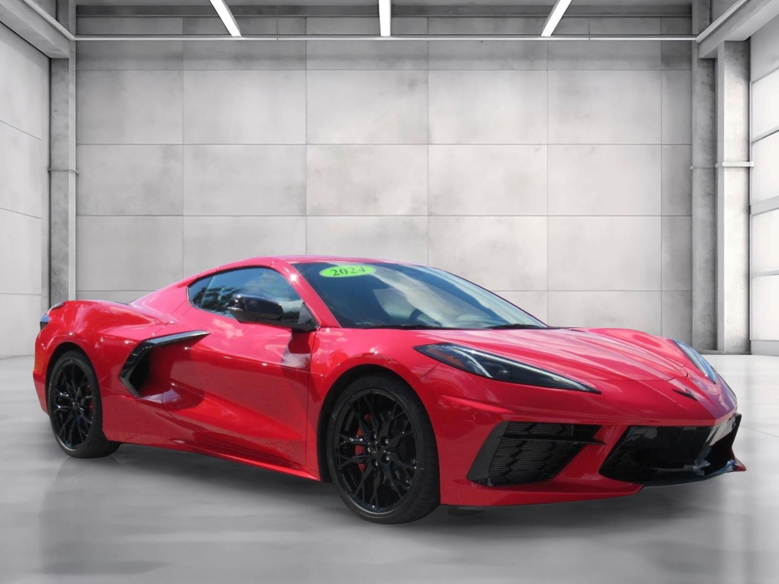 Used 2024 Chevrolet Corvette Stingray Preferred Cpe w/ Stealth Interior Trim Package RWD image 1