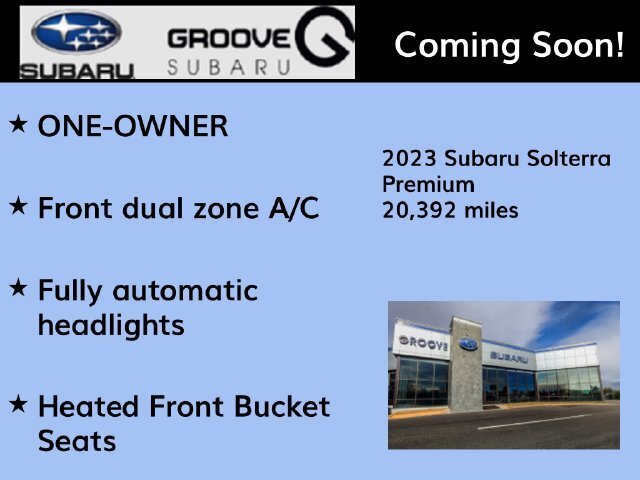 Used 2023 Subaru Solterra AWD image 2
