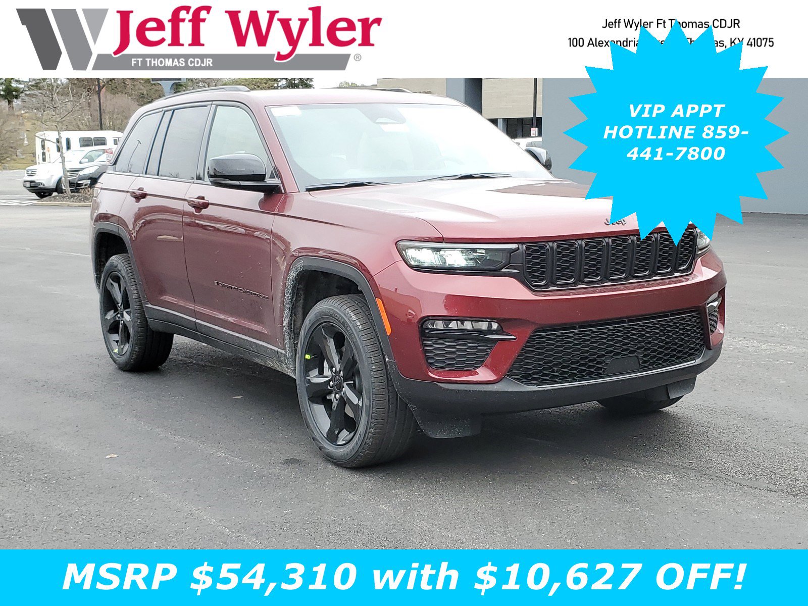 New 2025 Jeep Grand Cherokee Limited w/ Black Appearance Package