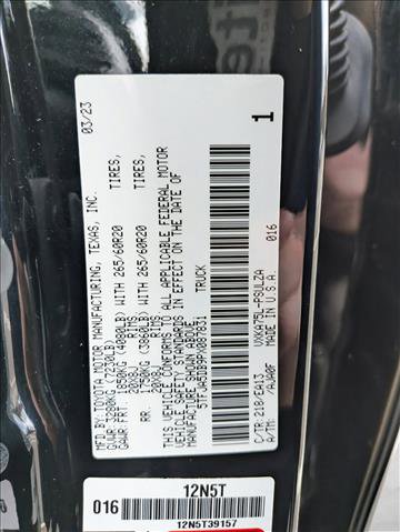 Used 2023 Toyota Tundra Limited AWD/4WD image 24