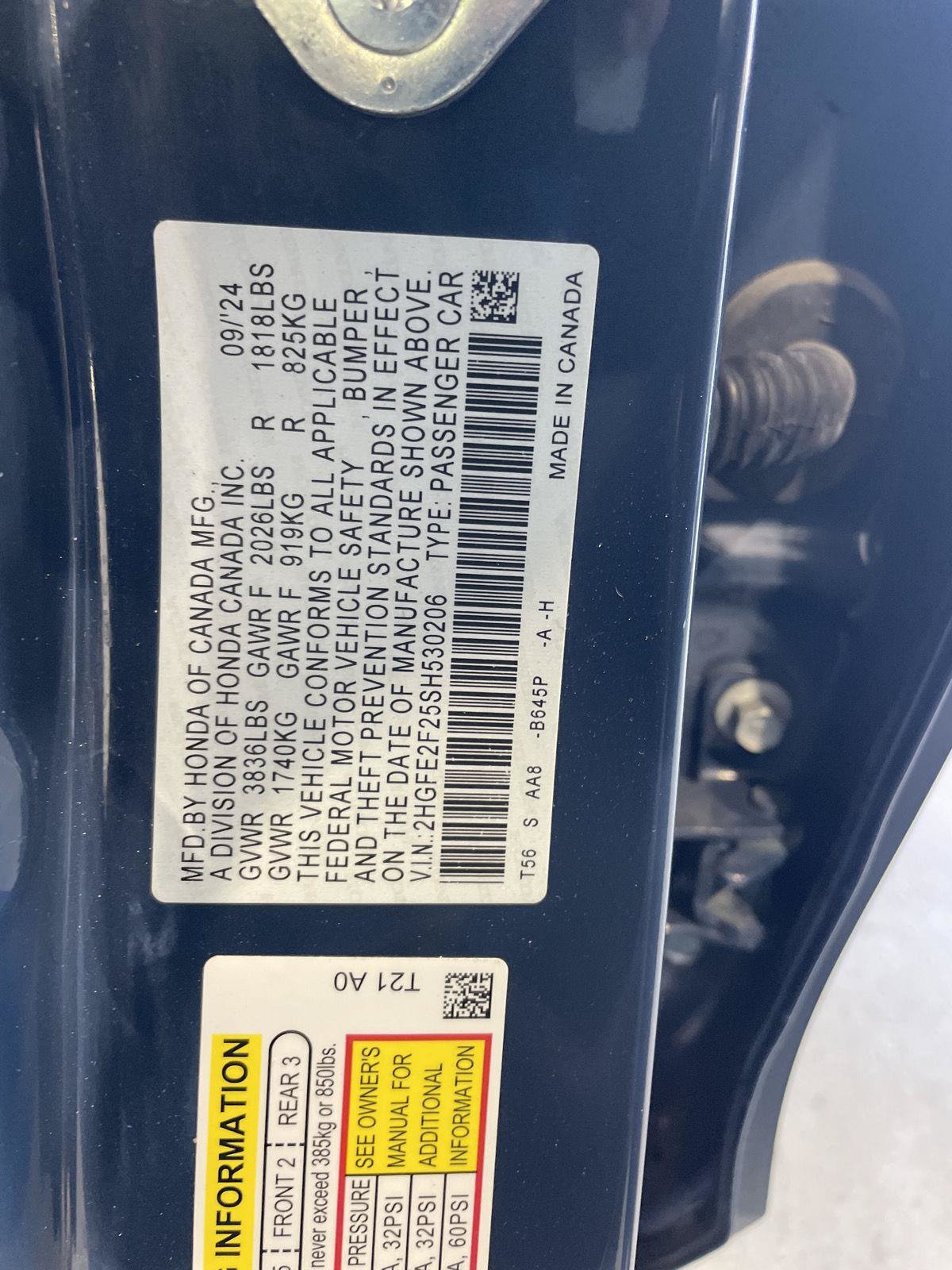 Used 2025 Honda Civic LX image 27