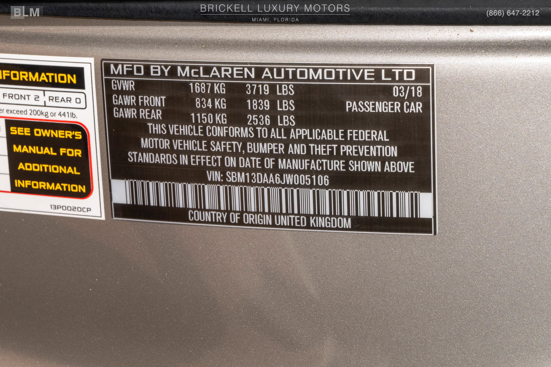 Used 2018 McLaren 570S Coupe RWD image 41