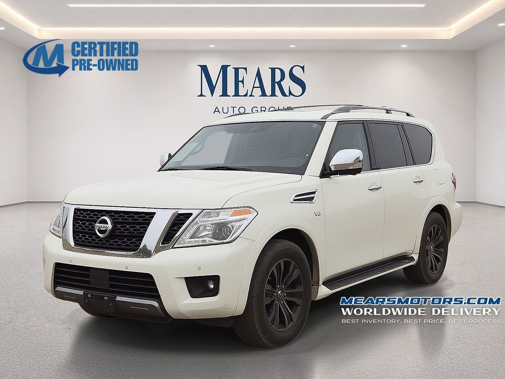 Used 2019 Nissan Armada Platinum w/ Captain's Chairs Package