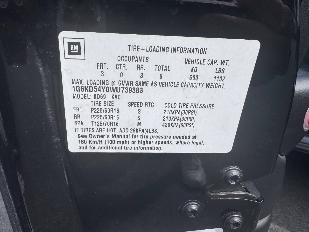Used 1998 Cadillac De Ville FWD image 9