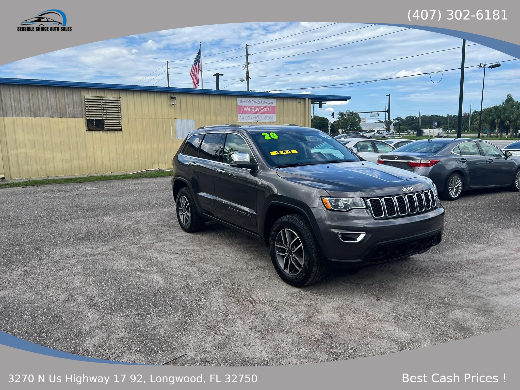 Used 2020 Jeep Grand Cherokee Limited AWD/4WD image 1
