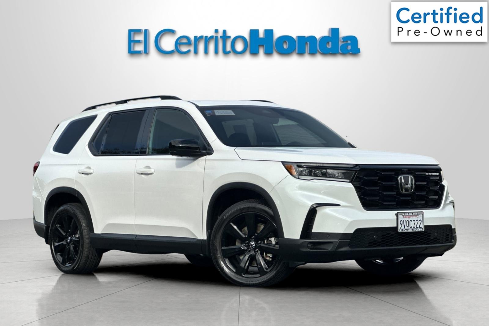 Certified 2025 Honda Pilot Black Edition
