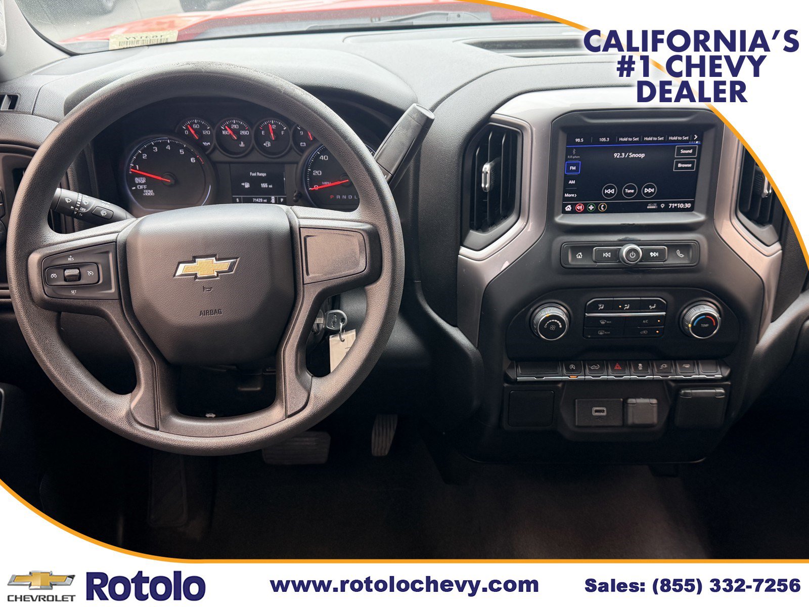 Used 2020 Chevrolet Silverado 1500 Custom w/ Custom Value Package RWD image 14
