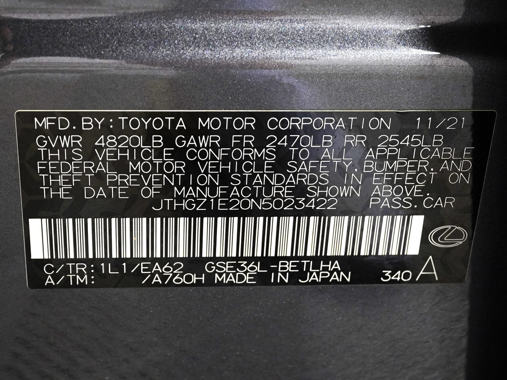 Used 2022 Lexus IS 350 F Sport AWD/4WD image 31