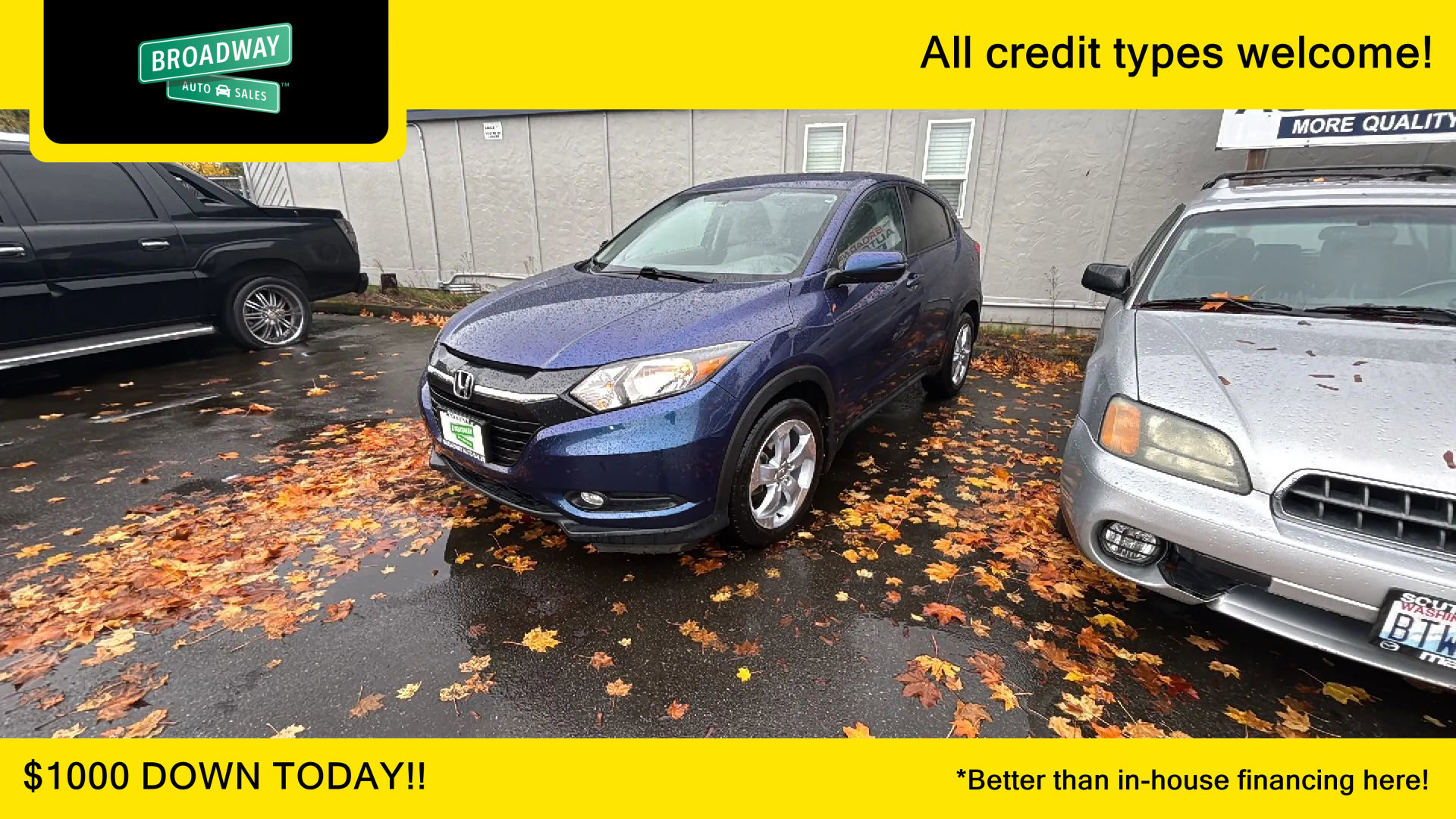 Used 2016 Honda HR-V EX