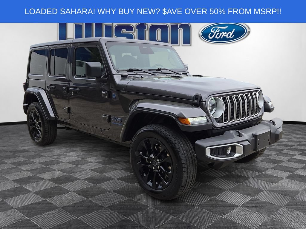 Used 2025 Jeep Wrangler Unlimited Sahara w/ Safety Group AWD/4WD image 3