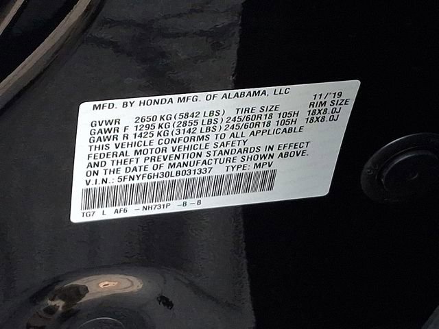 Certified 2020 Honda Pilot EX image 28