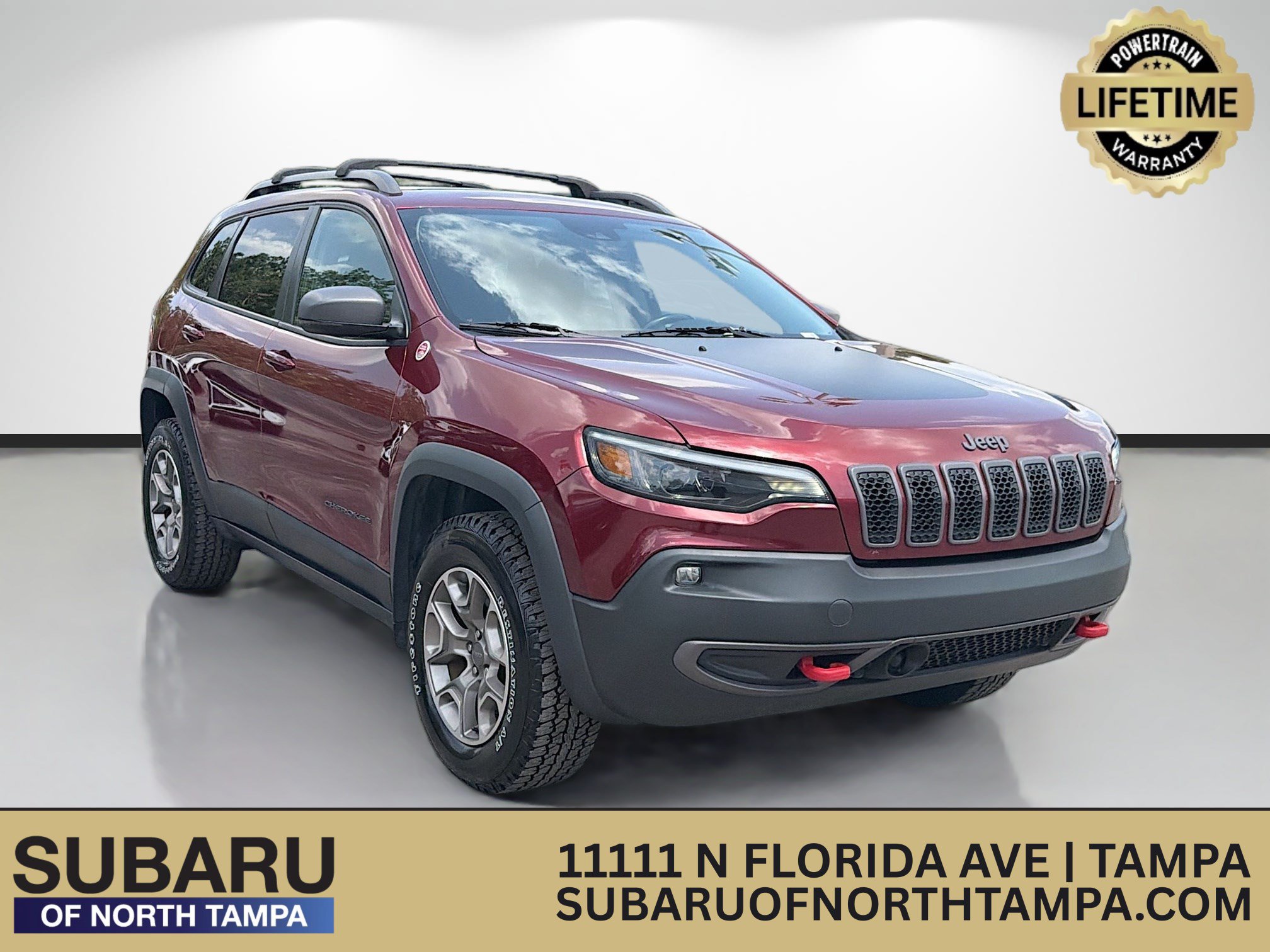 Used 2021 Jeep Cherokee Trailhawk w/ Sun, Sound & Nav Group