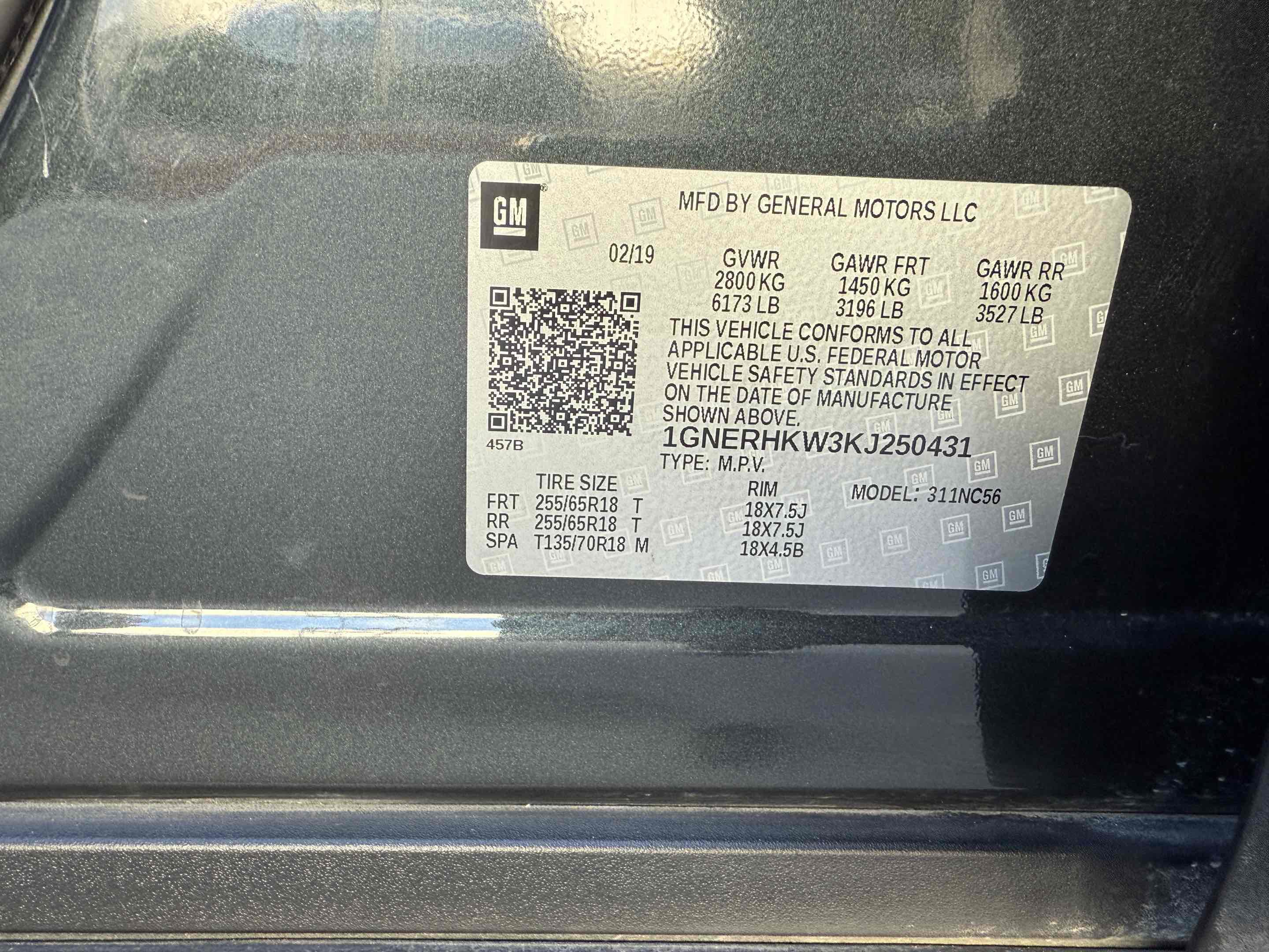 Used 2019 Chevrolet Traverse LT w/ LPO, Floor Liner Package image 37