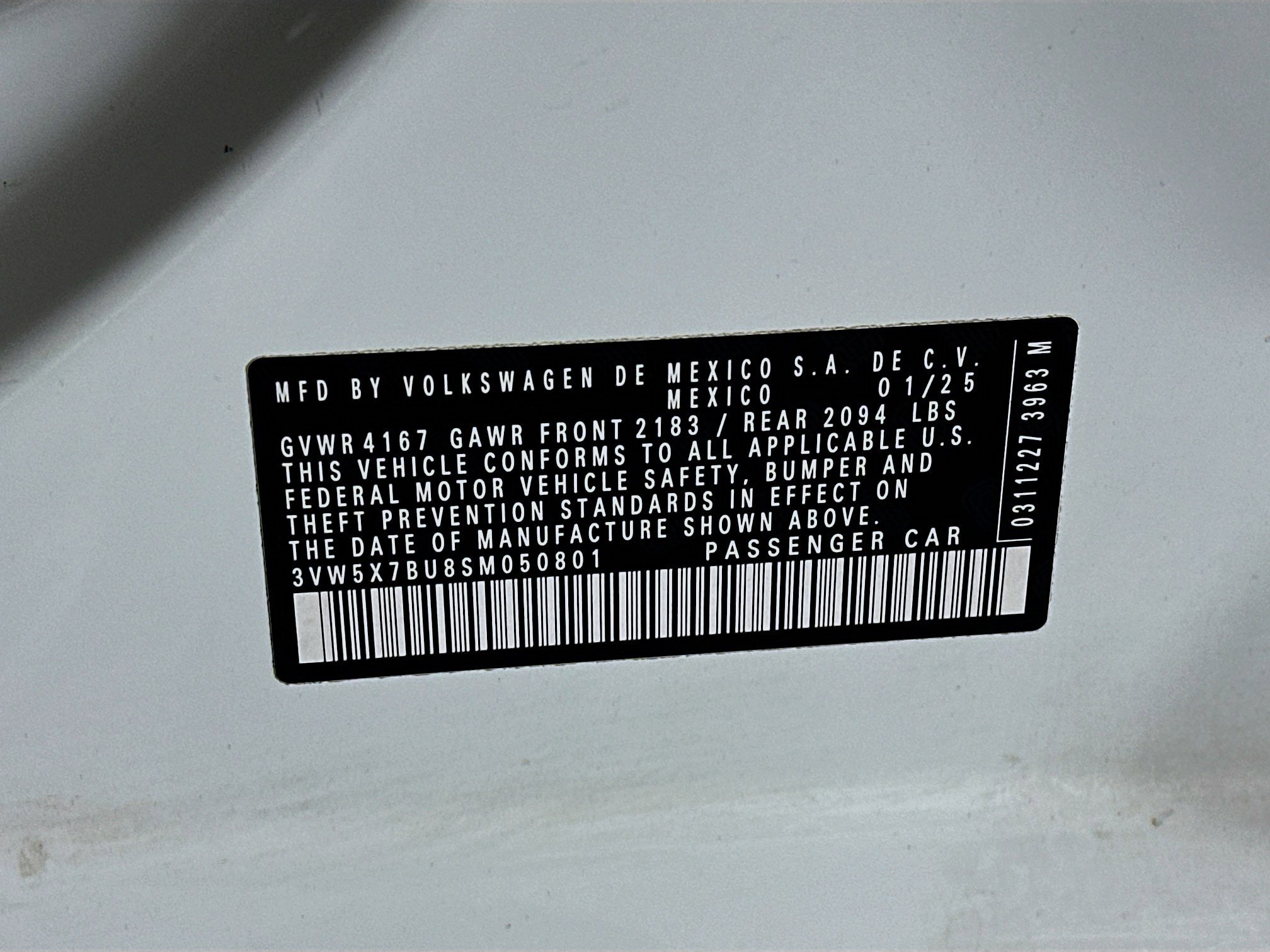 Used 2025 Volkswagen Jetta S image 12