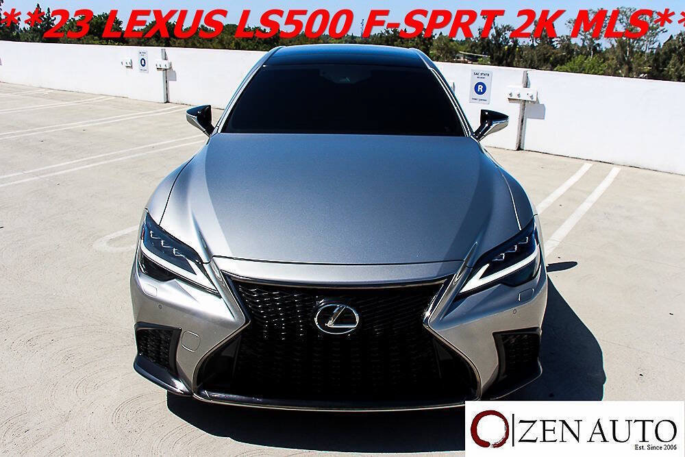 Used 2023 Lexus LS 500 F Sport w/ Cold Weather Package (CK) RWD image 49