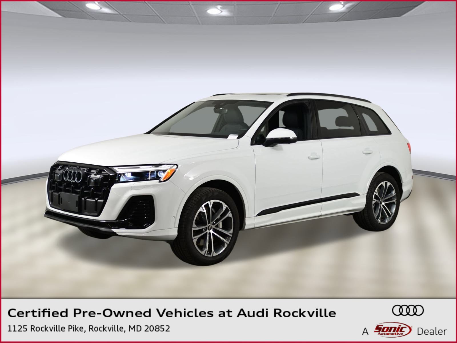 Certified 2025 Audi Q7 2.0T Premium Plus w/ Premium Plus Package