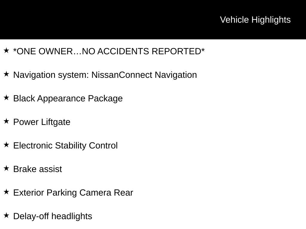 Used 2023 Nissan Pathfinder SL w/ Black Appearance Package FWD video 3