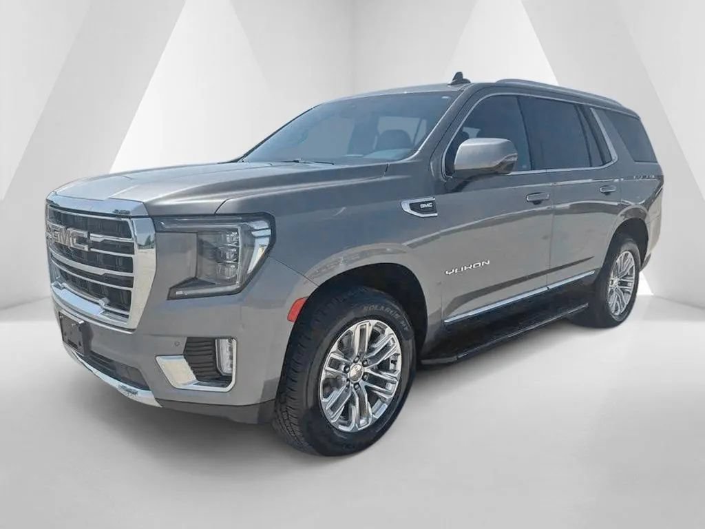 Used 2021 GMC Yukon SLT w/ SLT Premium Package AWD/4WD image 3