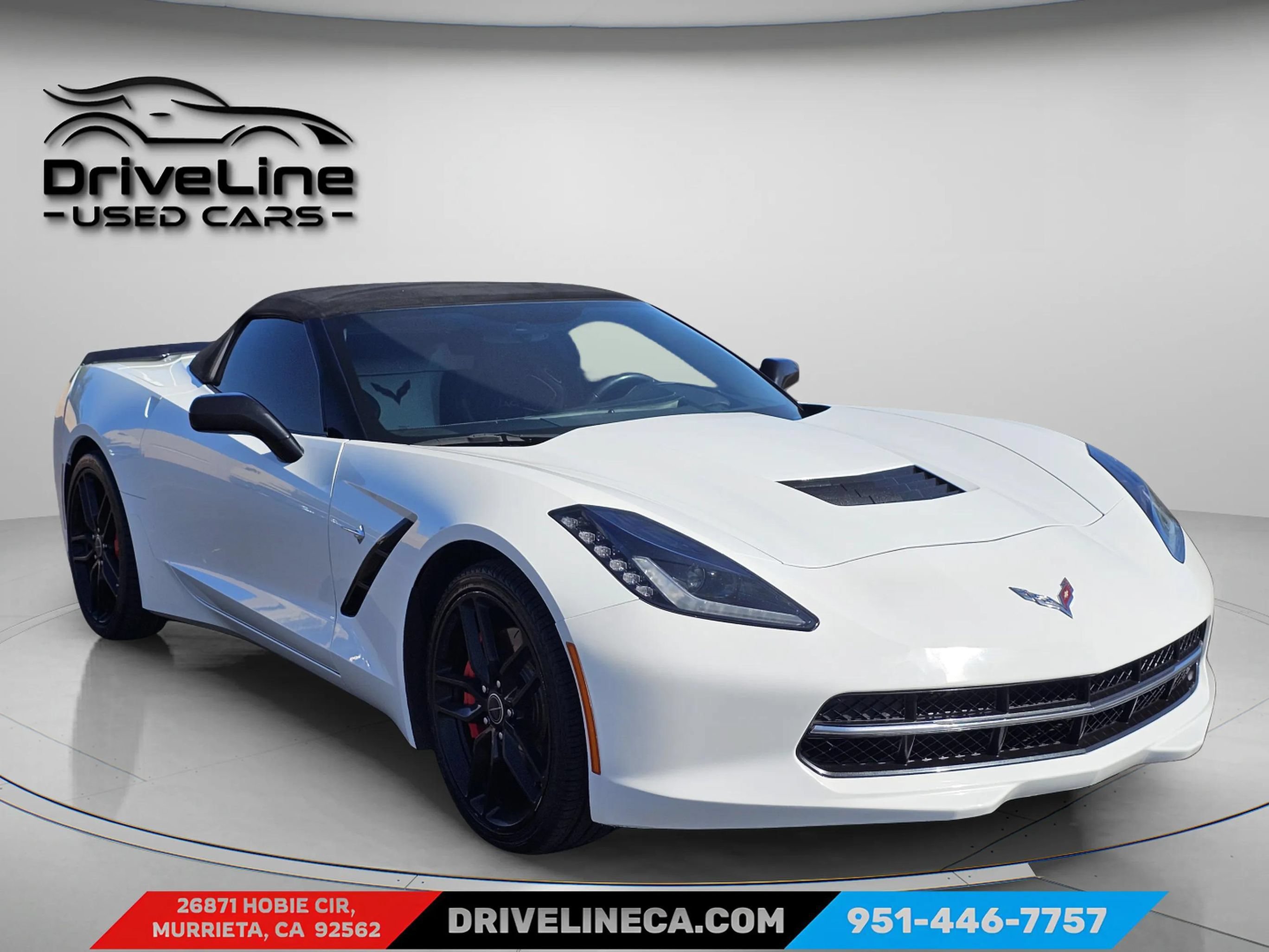 Used 2014 Chevrolet Corvette Stingray Convertible w/ 3LT Preferred Equipment Group RWD image 7