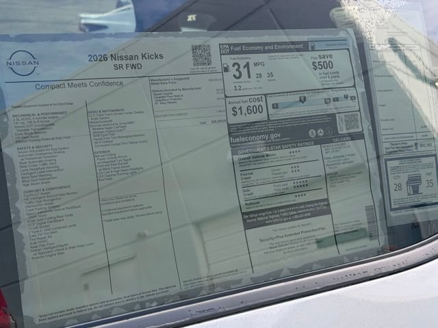 New 2026 Nissan Kicks SR FWD image 9