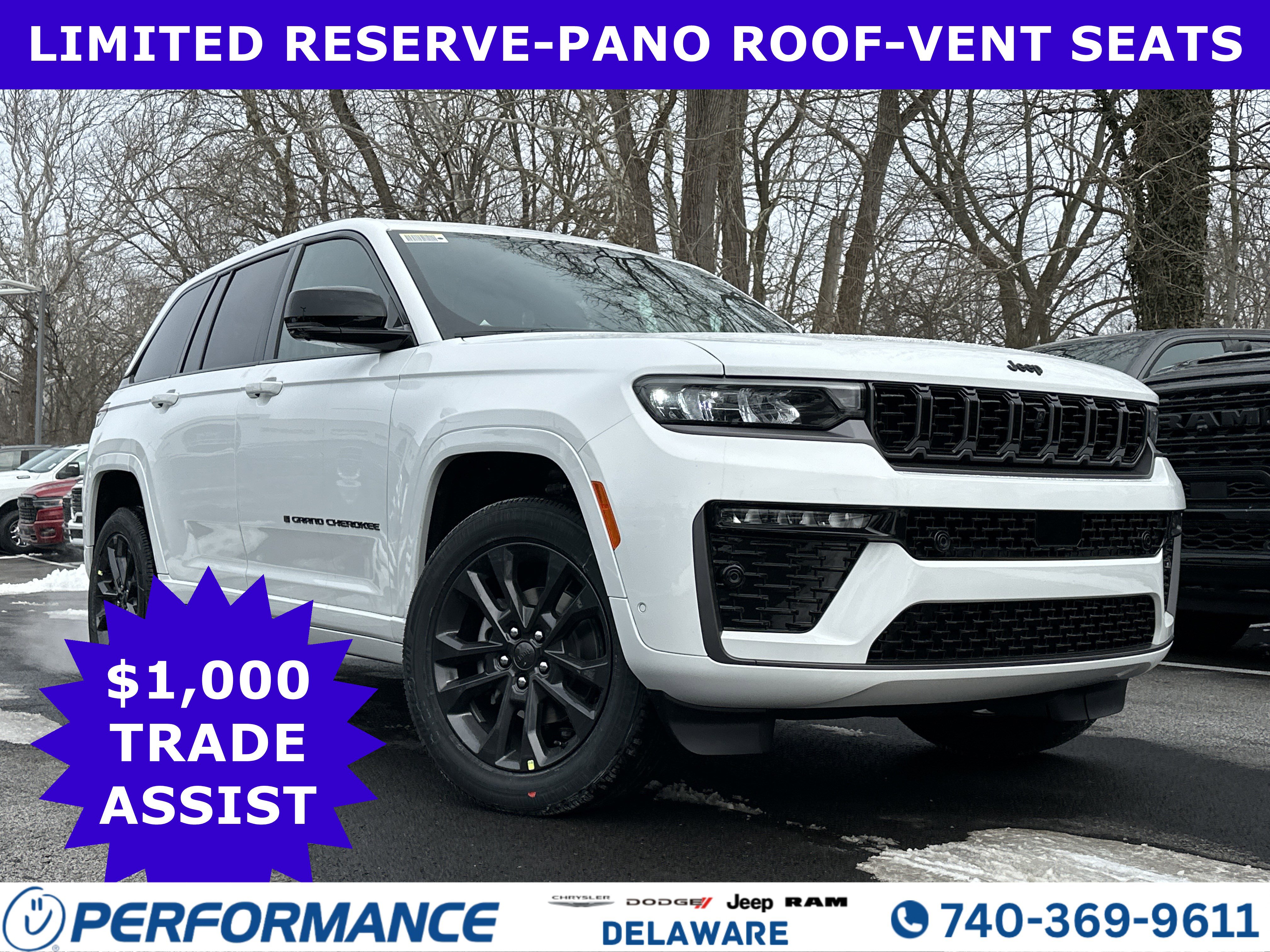 New 2026 Jeep Grand Cherokee Limited Reserve