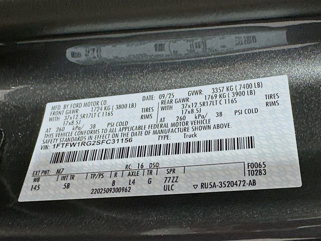 New 2025 Ford F150 Raptor image 13