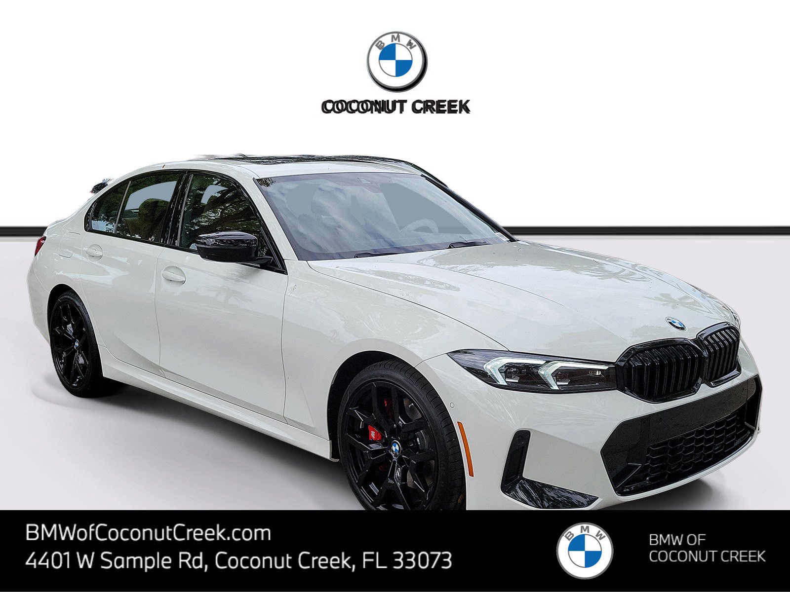 New 2026 BMW 330i Sedan w/ M Sport Package RWD image 1
