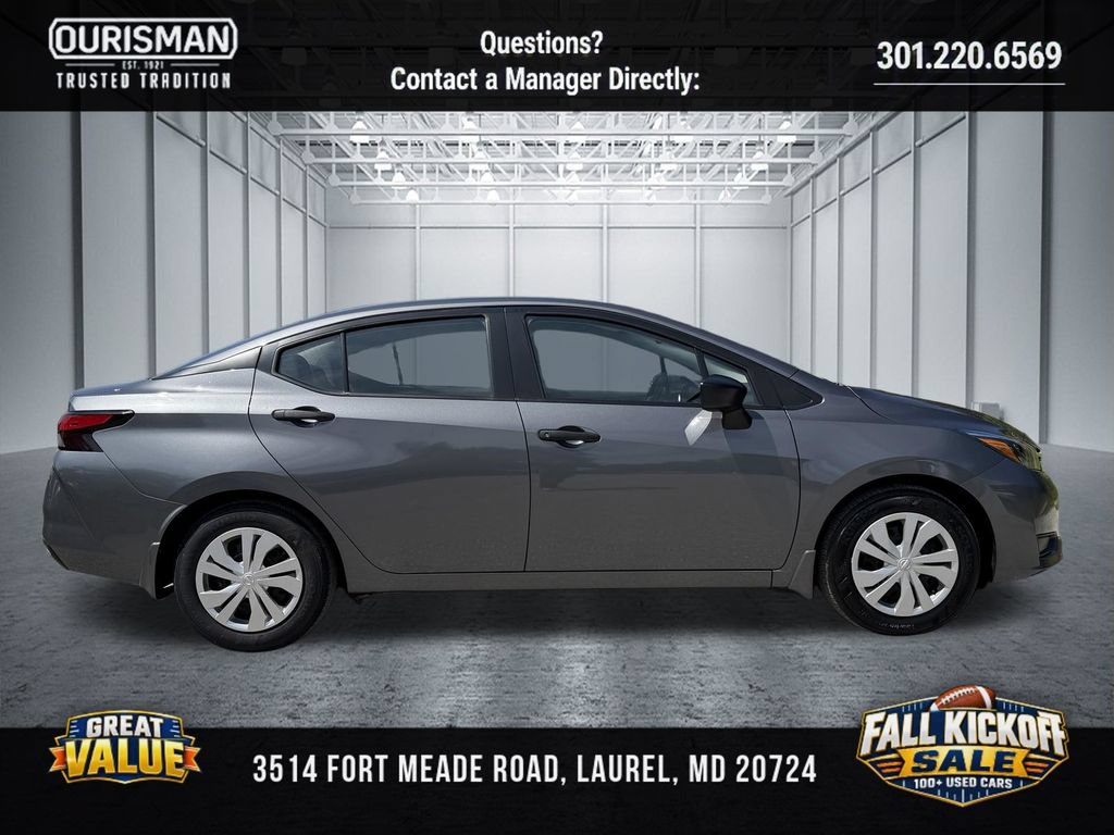 Used 2025 Nissan Versa S w/ Trunk Package FWD image 6