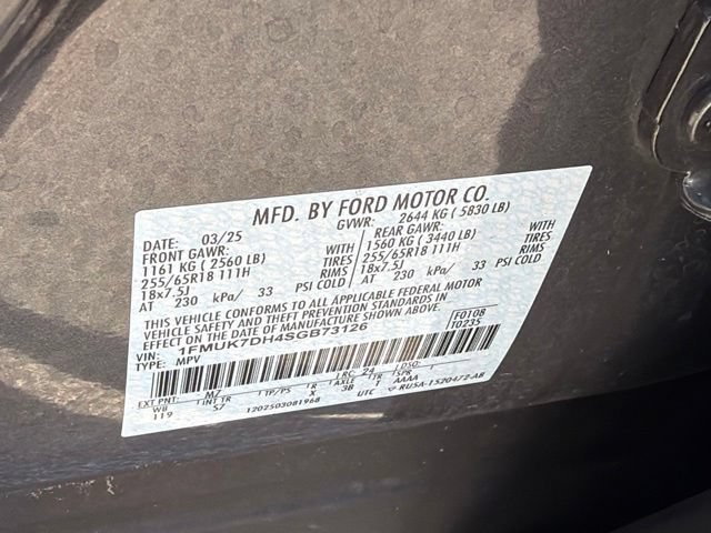 Used 2025 Ford Explorer Active w/ Active Comfort Package RWD image 26