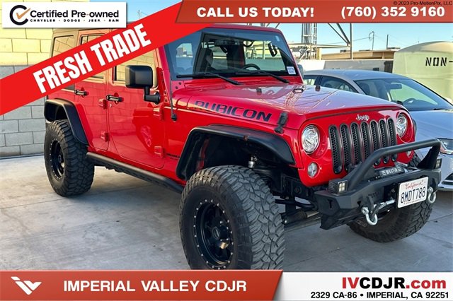 Certified 2017 Jeep Wrangler Unlimited Rubicon w/ Connectivity Group