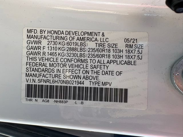 Used 2022 Honda Odyssey EX-L image 29