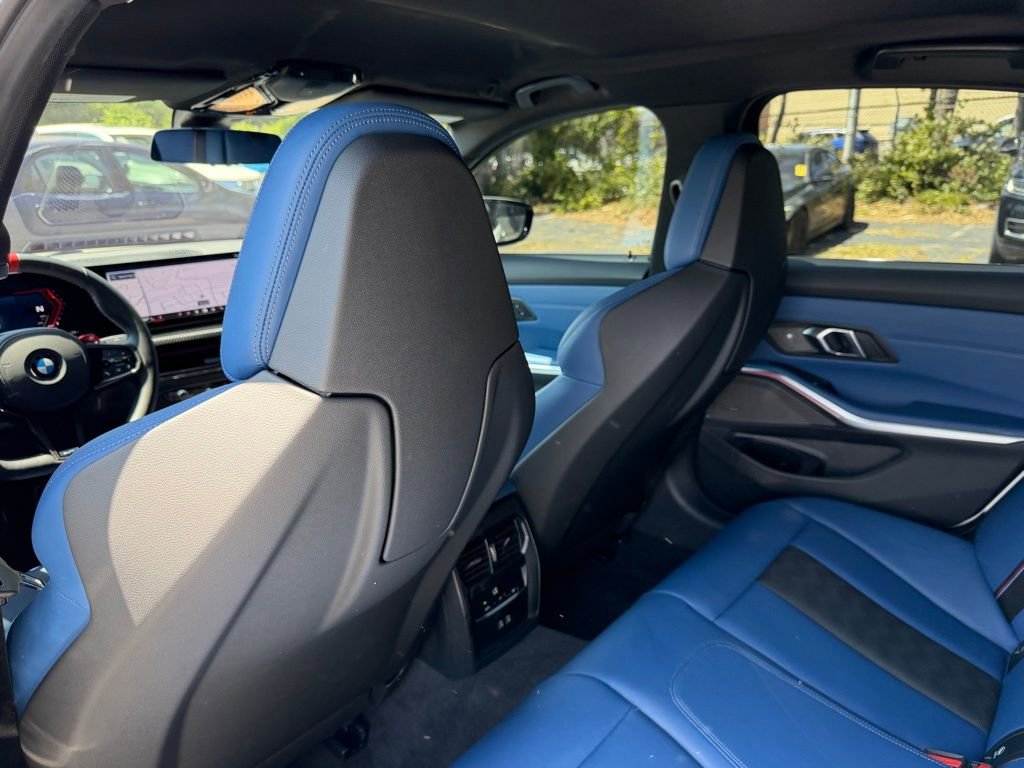 Used 2025 BMW M3 w/ Parking Assistance Package RWD image 24