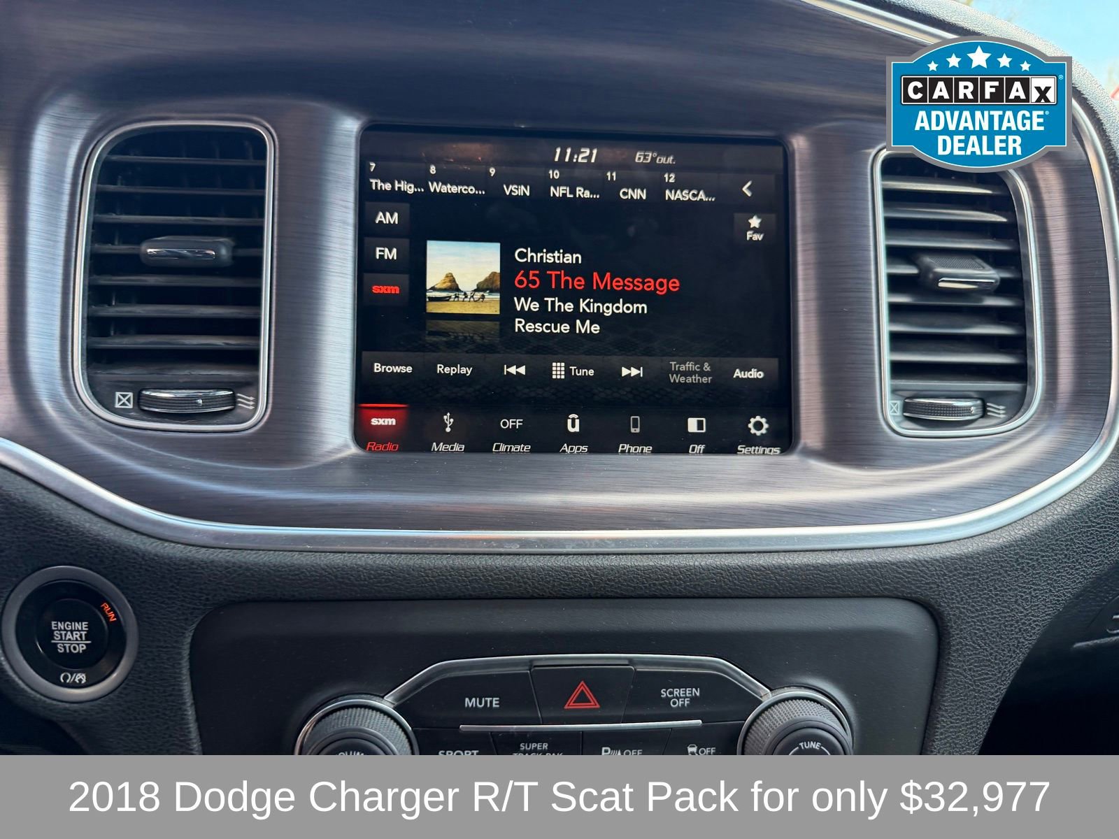 Used 2018 Dodge Charger R/T Scat Pack w/ Dynamics Package RWD image 14