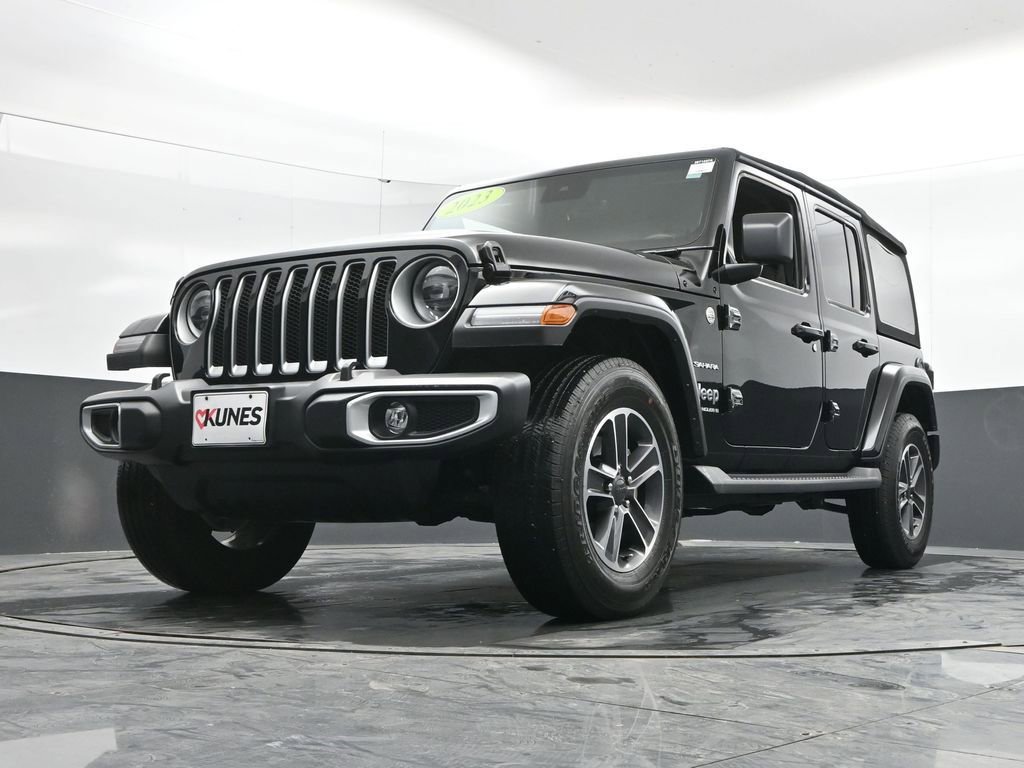 Used 2023 Jeep Wrangler Sahara w/ LED Lighting Group image 51