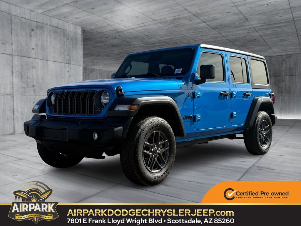 Certified 2025 Jeep Wrangler Sport S image 1