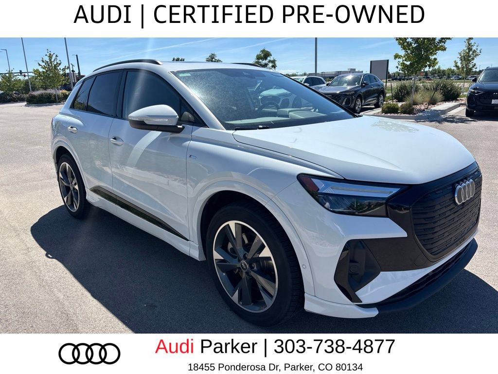 Used 2024 Audi Q4 e-tron Premium Plus w/ Premium Plus AWD/4WD image 3