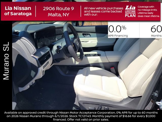 New 2026 Nissan Murano SL AWD/4WD image 13