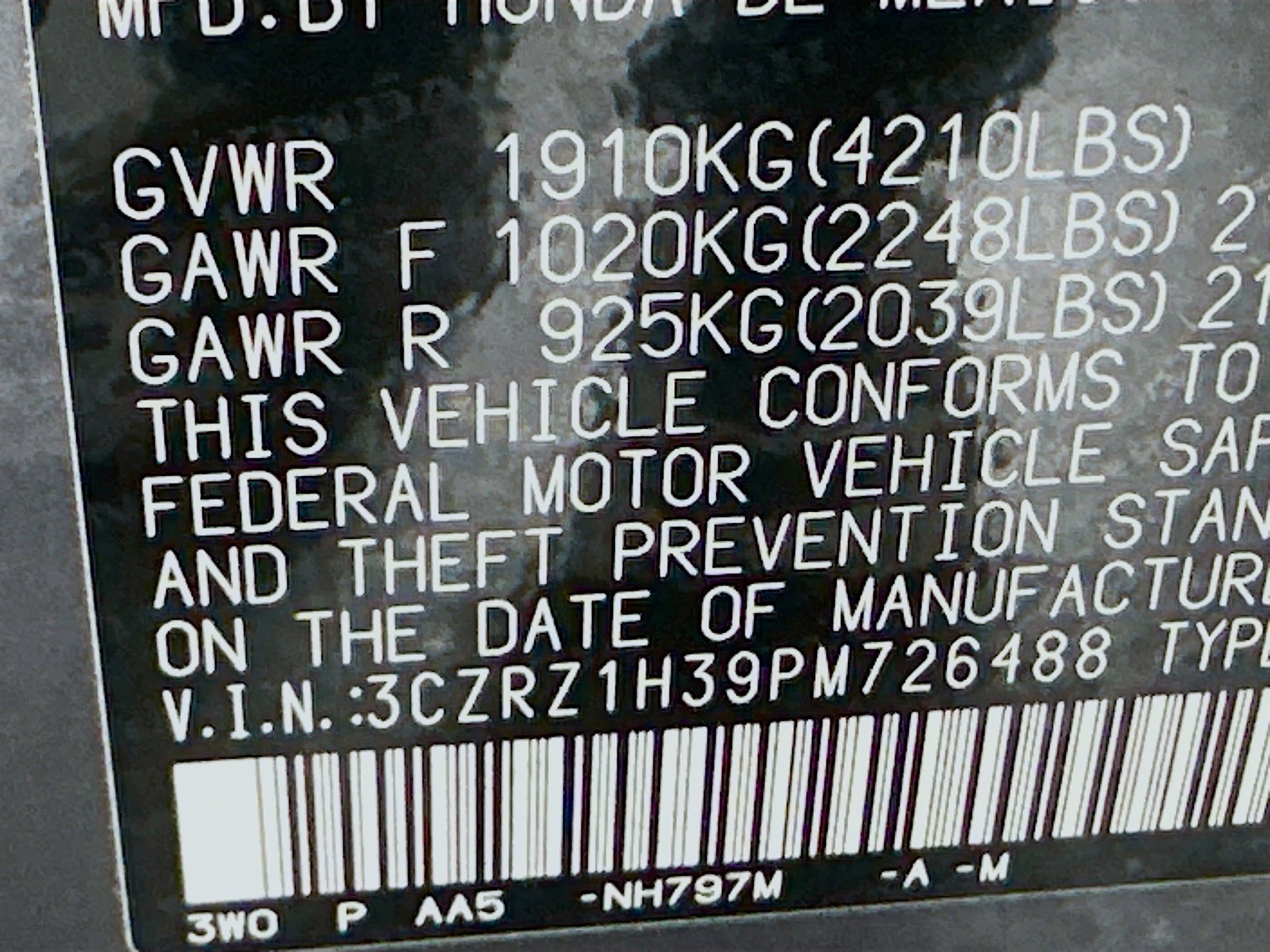 Used 2023 Honda HR-V LX image 12