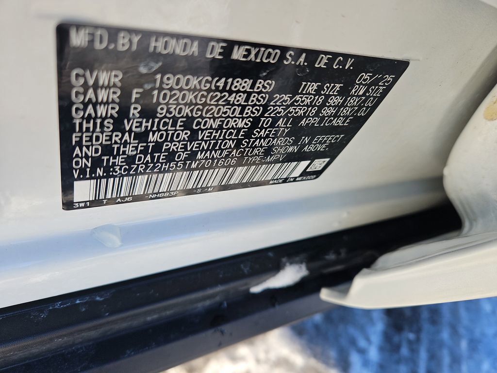 Certified 2026 Honda HR-V Sport image 14