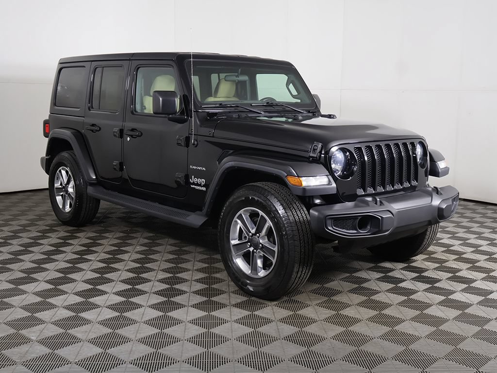 Used 2021 Jeep Wrangler Unlimited Sahara AWD/4WD image 2