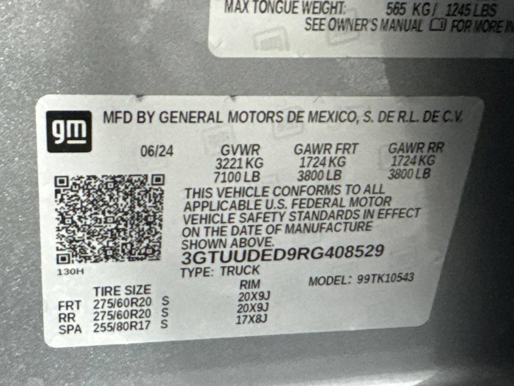 Certified 2024 GMC Sierra 1500 SLT w/ SLT Premium Plus Package AWD/4WD image 60