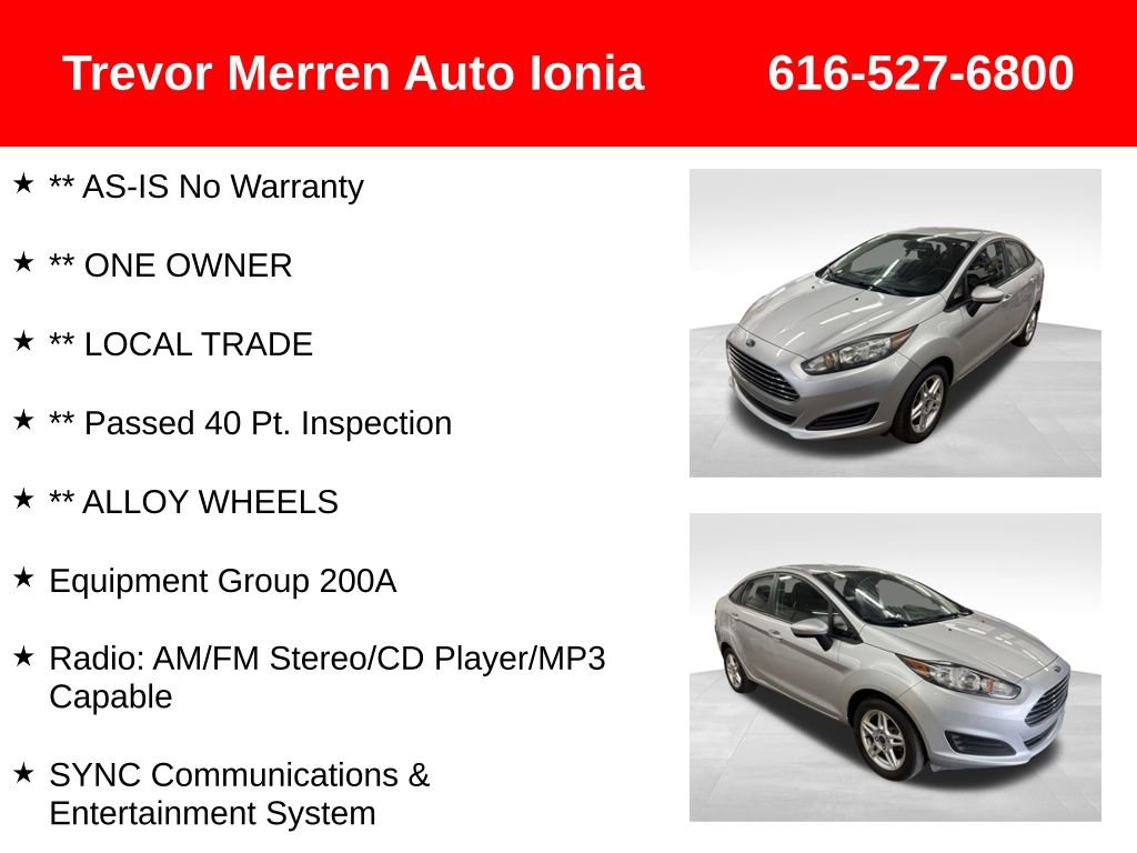 Used 2017 Ford Fiesta SE FWD image 7