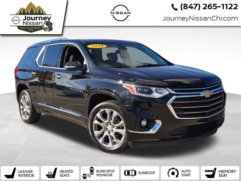 Used 2020 Chevrolet Traverse Premier w/ LPO, Floor Liner Package image 1