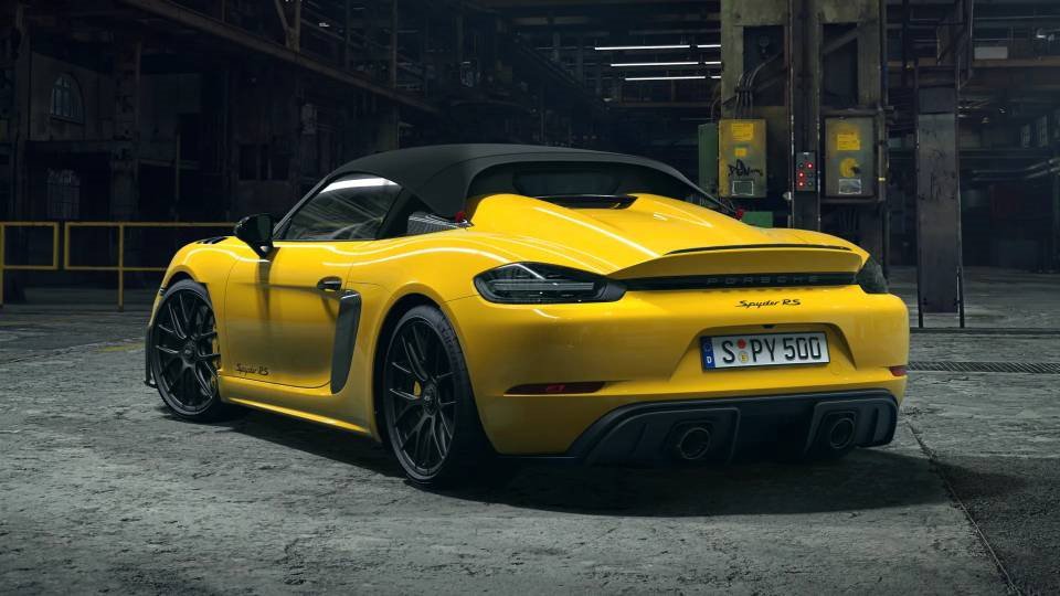 Used 2025 Porsche 718 Boxster Spyder RS image 3