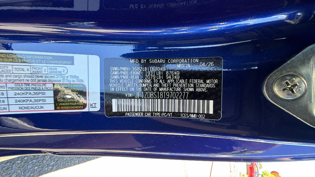 New 2026 Subaru BRZ tS RWD image 29