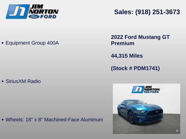 Used 2022 Ford Mustang GT Premium RWD image 8