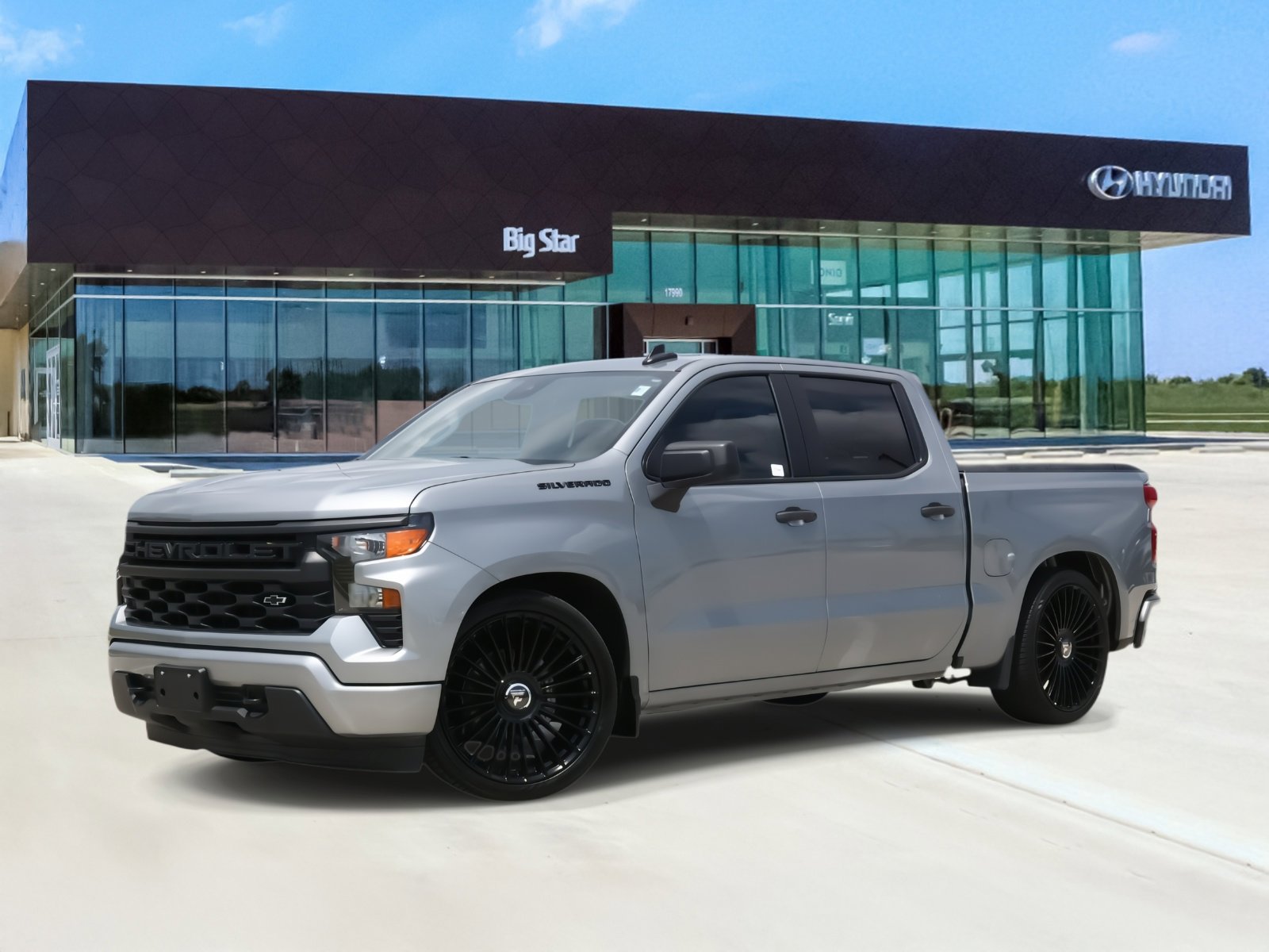 Used 2024 Chevrolet Silverado 1500 Custom w/ Dark Appearance Package