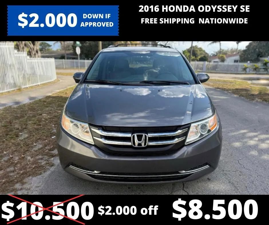 Used 2016 Honda Odyssey SE image 2