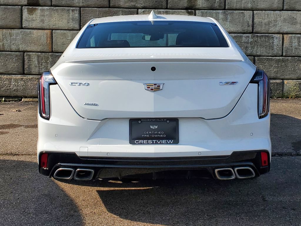 Certified 2023 Cadillac CT4 V w/ Navigation Package AWD/4WD image 4