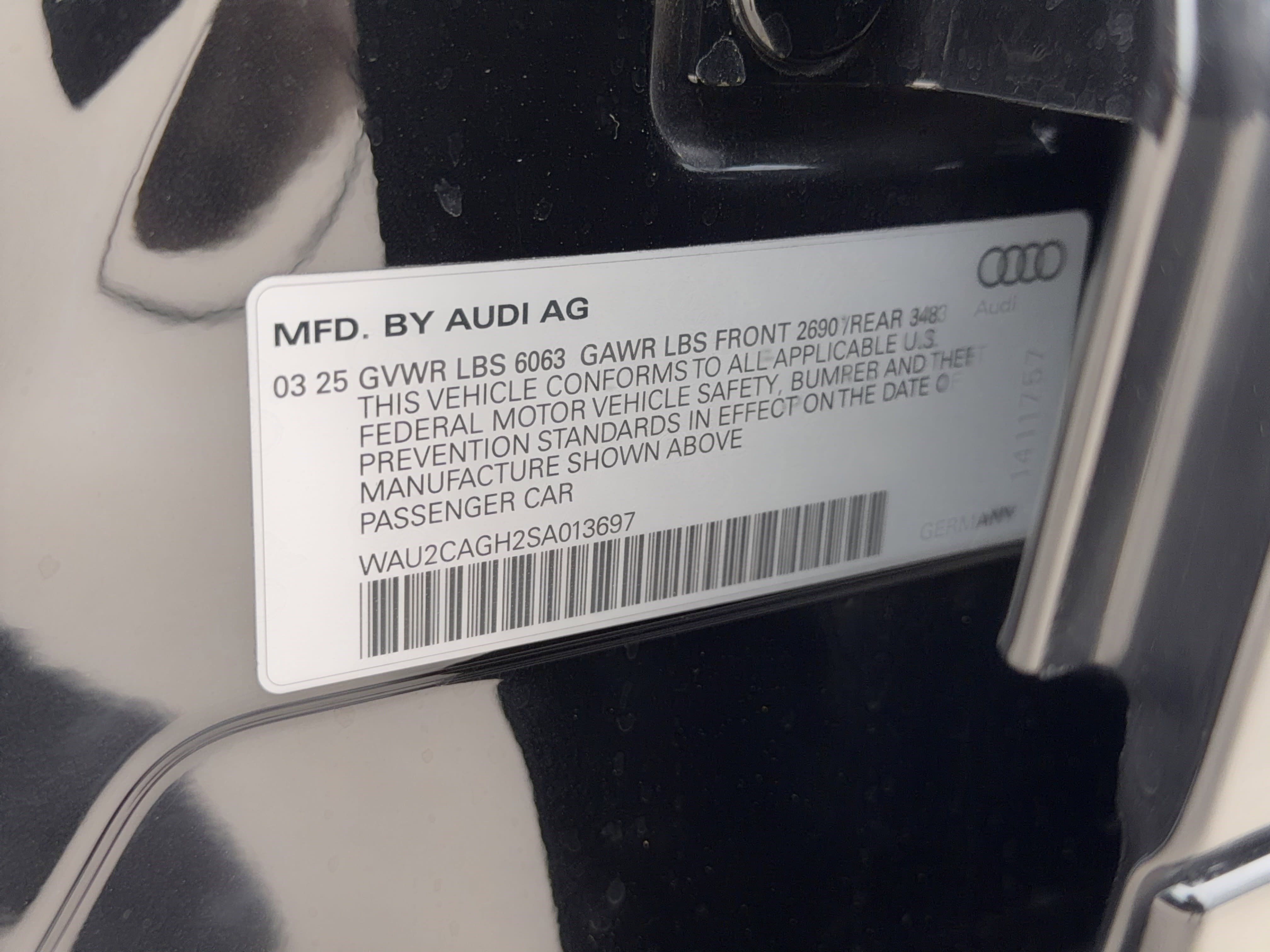 Used 2025 Audi A6 e-tron Premium Plus w/ Premium Plus RWD image 27
